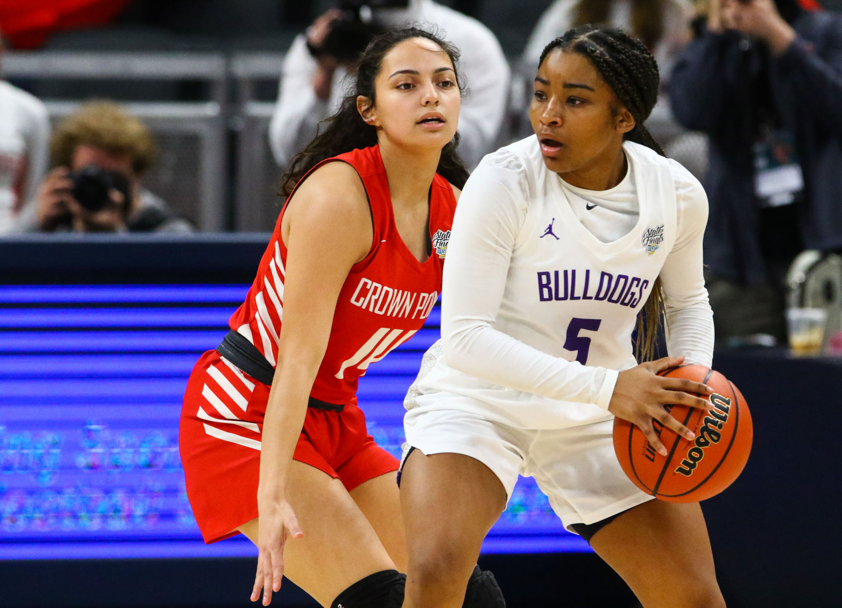 Gallery: 4A girls basketball state final - Crown Point vs. Brownsburg